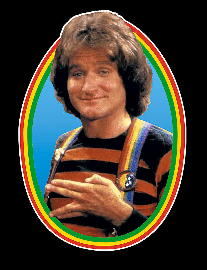 Mork And Mindy Digital Art by Joseph Stawell - Fine Art America