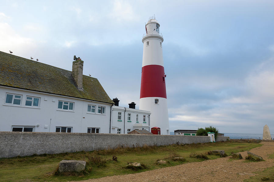 Morning at Portland Bill Lighthouse #4 Photograph by Ian Middleton