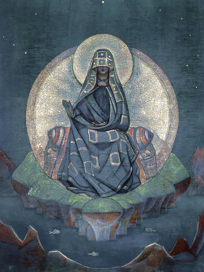 Mother Of The World 4 Painting By Nicholas Roerich Fine Art America   4 Mother Of The World Nicholas Roerich 