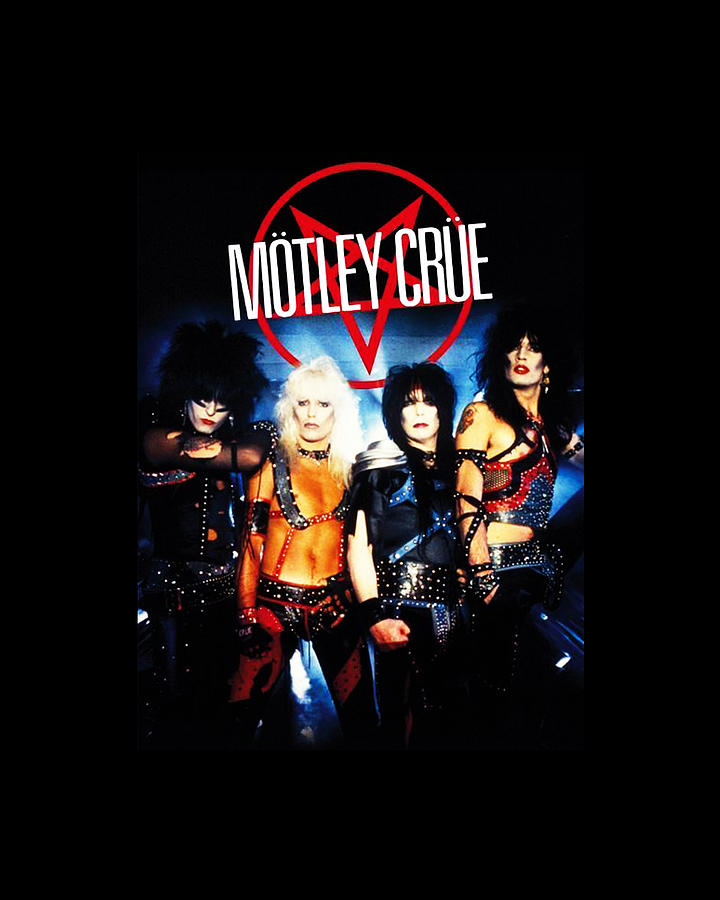 Motley Crue Digital Art by Halen Page | Fine Art America