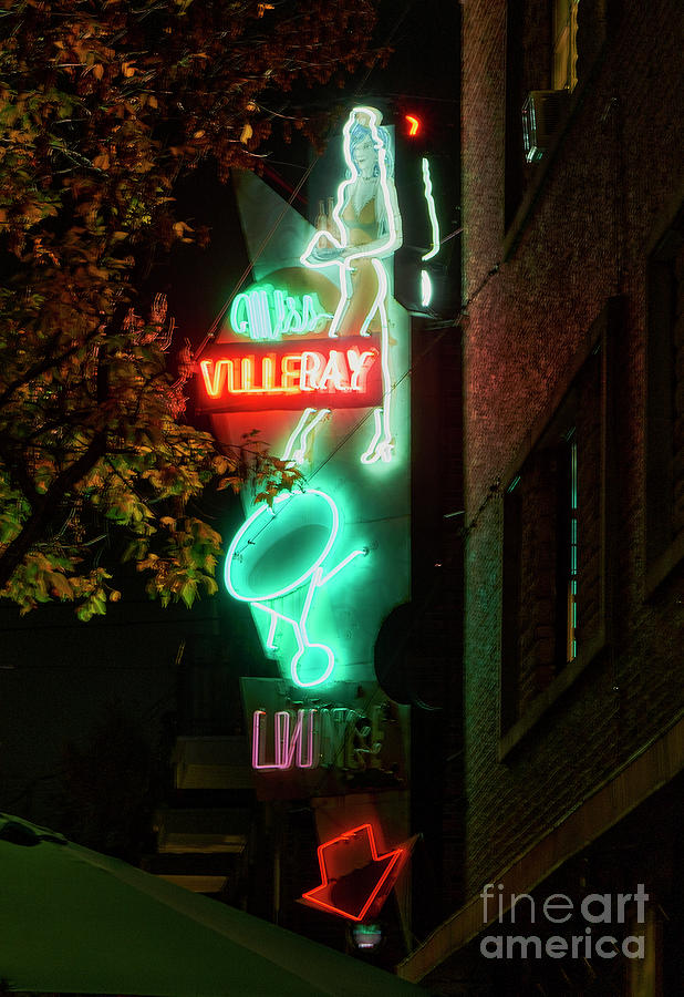 Sign Photograph - Neons #4 by Pierre Roussel