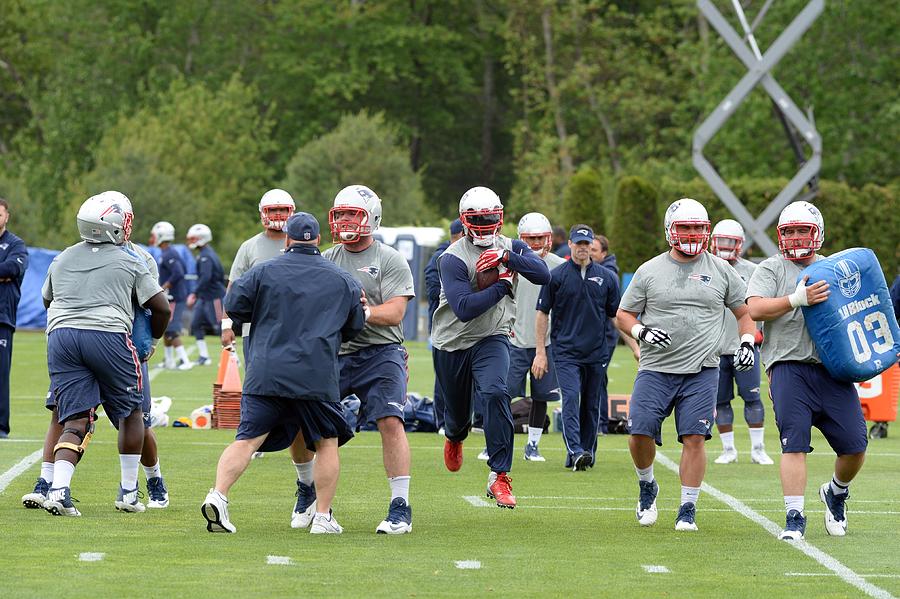 New England Patriots OTAs #4 Photograph by Darren McCollester