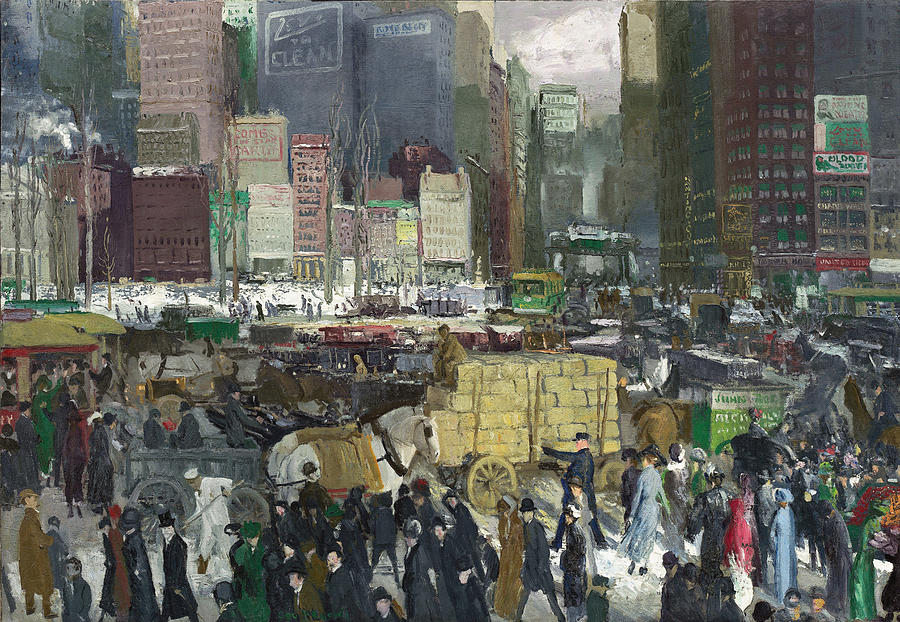 George Bellows Painting - New York  #4 by George Bellows
