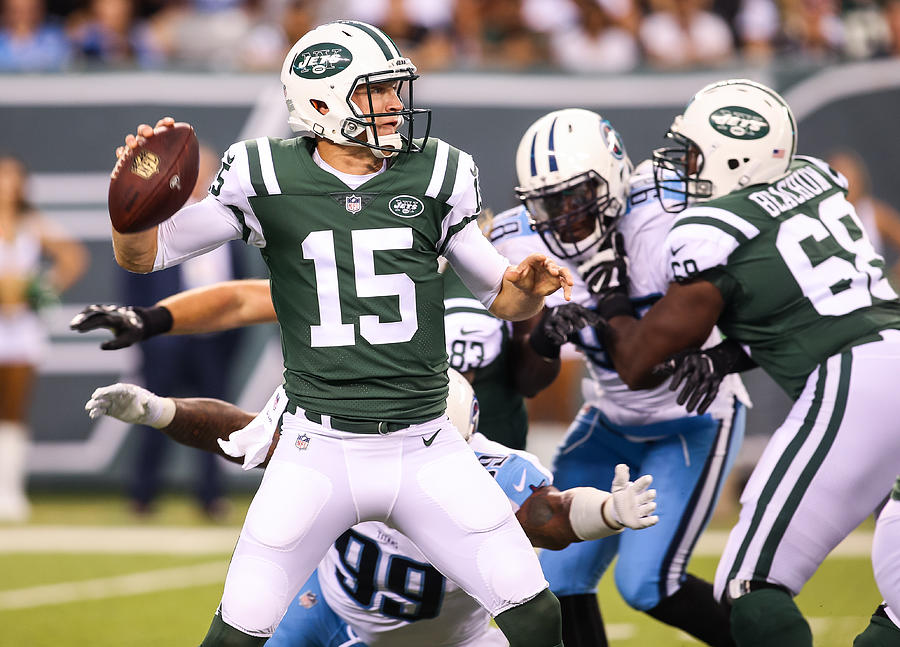 NFL: AUG 12 Preseason - Titans at Jets #4 Photograph by Icon Sportswire