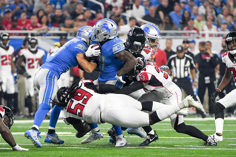 NFL: SEP 24 Falcons at Lions #4 Photograph by Icon Sportswire