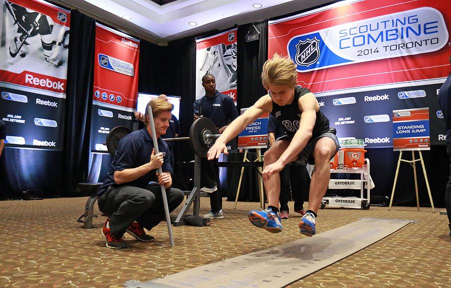 NHL Combine #4 Photograph by Dave Sandford