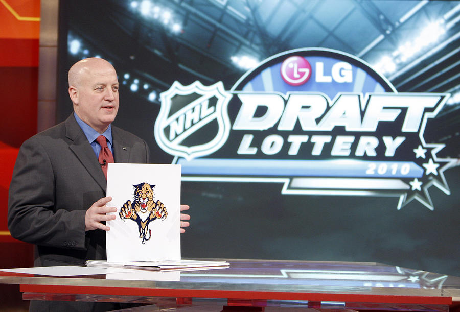NHL Draft Lottery Drawing #4 Photograph by Abelimages