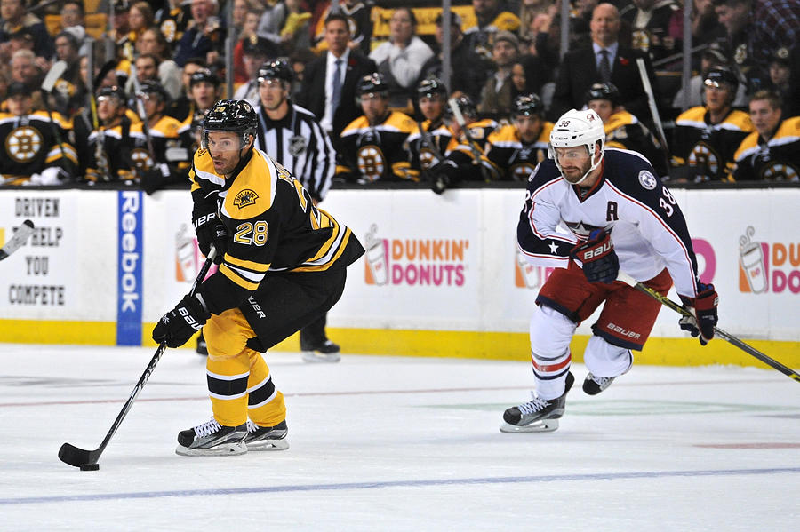 NHL: NOV 10 Blue Jackets at Bruins #4 Photograph by Icon Sportswire