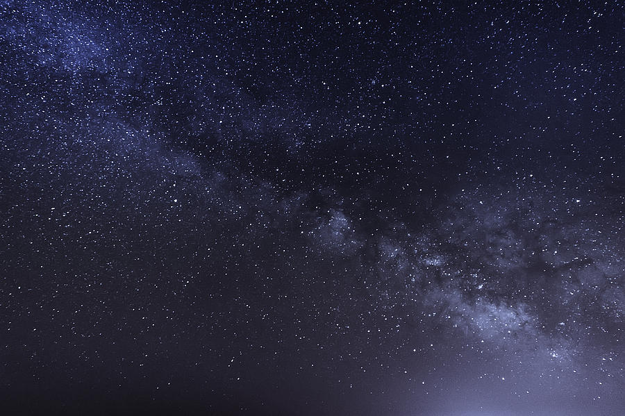 Night Scene Milky Way Background #4 Photograph by Bjdlzx