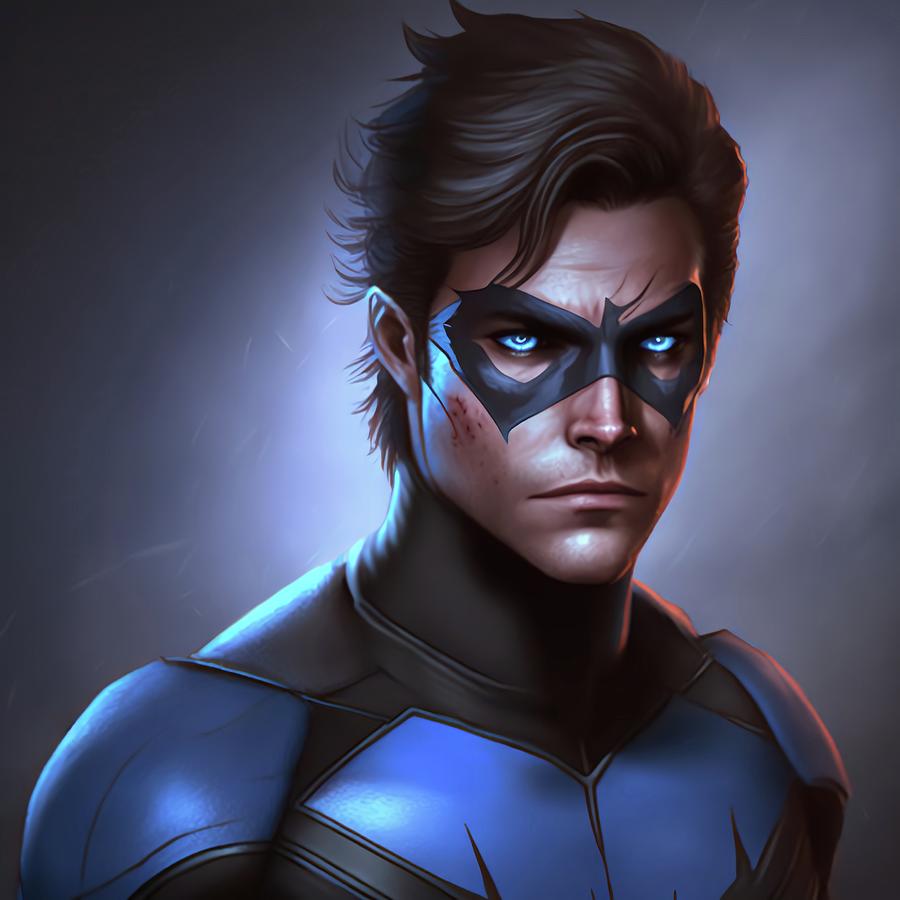 Nightwing Digital Art by Creationistlife - Fine Art America