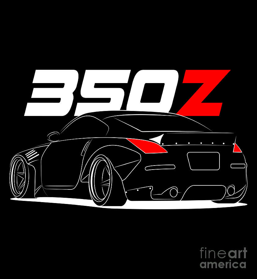 Nissan 350z Japanese Car Digital Art By Thomas Pixels | atelier-yuwa ...