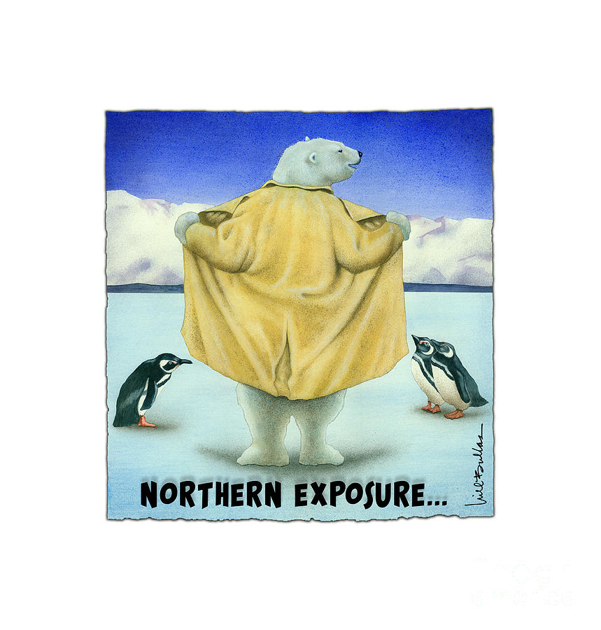Polar Bear Painting - Northern Exposure... #1 by Will Bullas