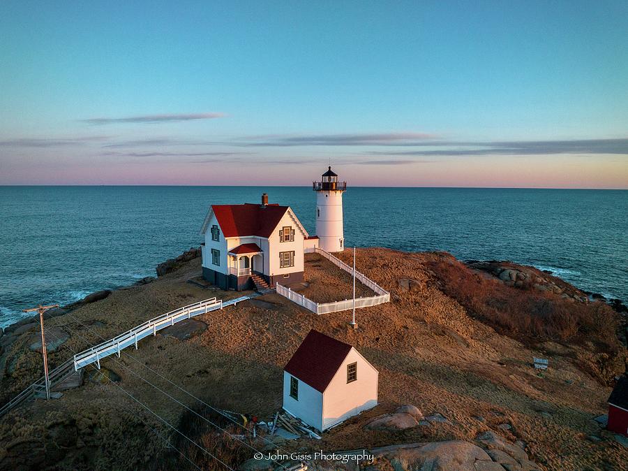 Nubble Lighthouse  #4 Photograph by John Gisis