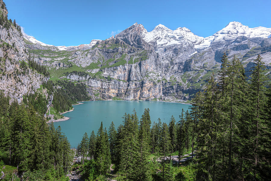 Oeschinen Lake - Switzerland Photograph by Joana Kruse - Fine Art America