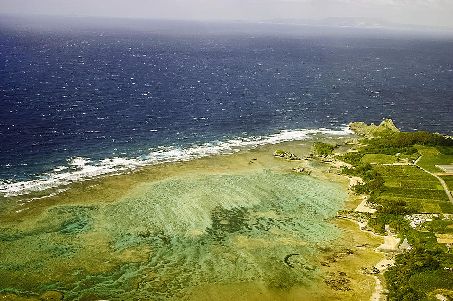 Okinawa, Japan: Aerial View #4 Photograph by CatLane