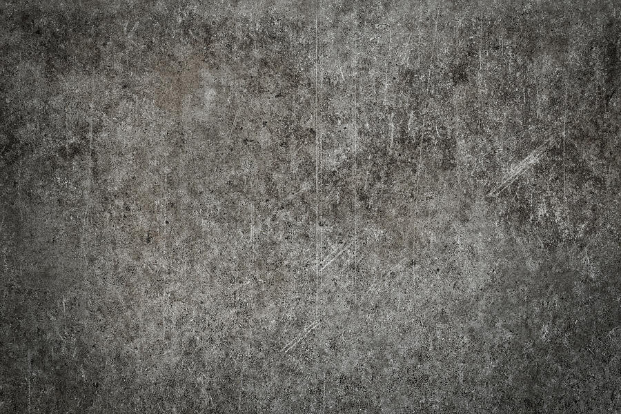 Old grungy scratched concrete wall as abstract background texture #4 Photograph by R.Tsubin