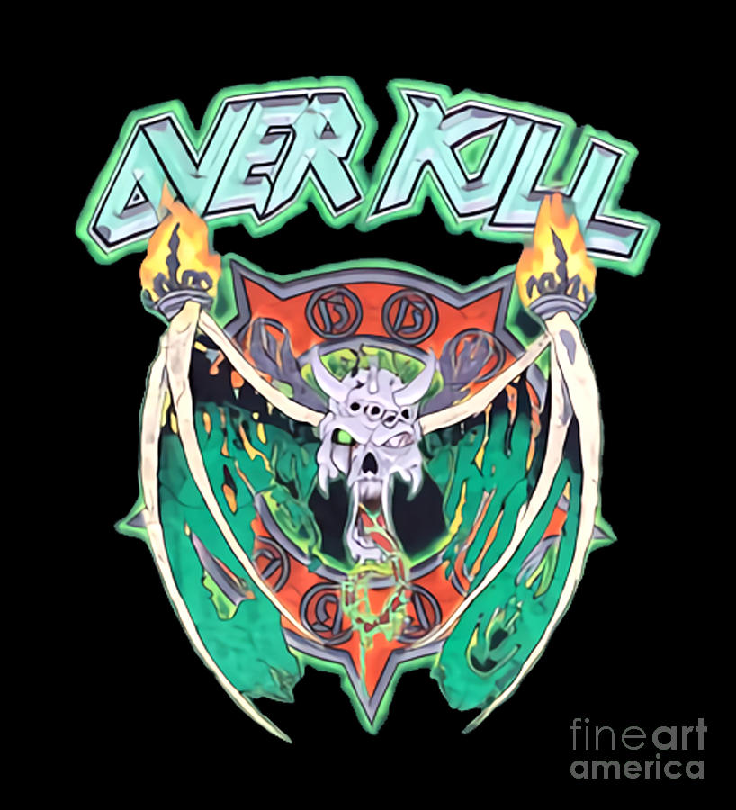 Overkill Band Digital Art by Gyuri Namjoon - Fine Art America