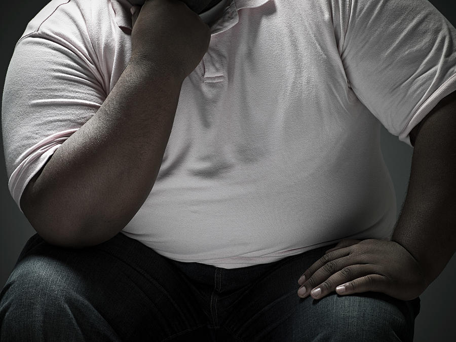 Overweight man #4 Photograph by Image Source