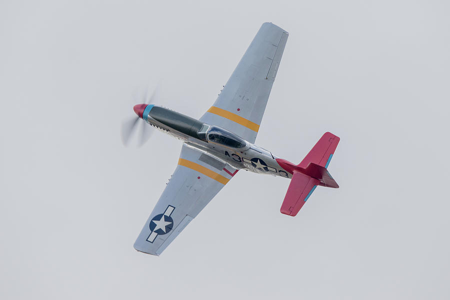 P51 Mustang Tall In The Saddle #4 Photograph by Airpower Art