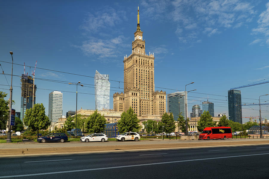 Palace of Culture and Science in Warsaw #4 Photograph by Artur Bogacki
