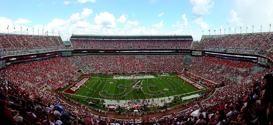 Panorama Bryant-Denny Stadium #5 Photograph by Kenny Glover