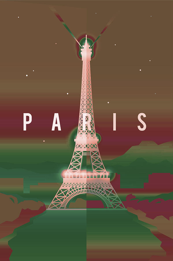 Paris France #4 Digital Art by Celestial Images