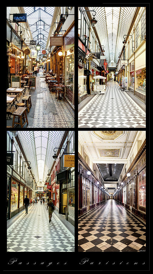 4 Passages Parisiens Vertical 2 of 2 Photograph by Weston Westmoreland