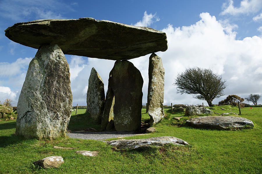 Pentre Ifan Neolithic Burial Chamber #4 Photograph by Ian Middleton