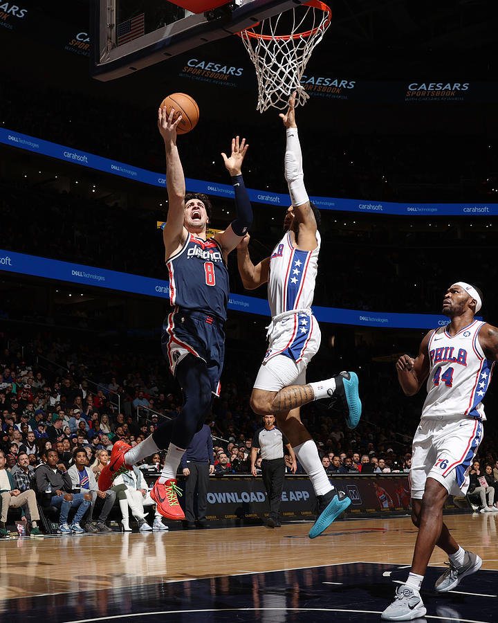 Philadelphia 76ers v Washington Wizards #4 by Stephen Gosling