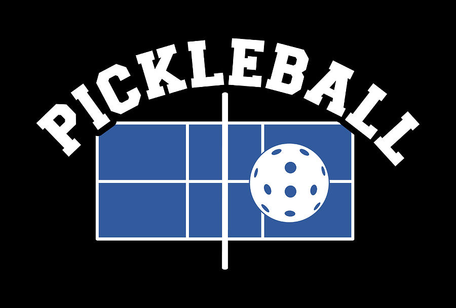 Pickleball Digital Art by By Designzz - Pixels