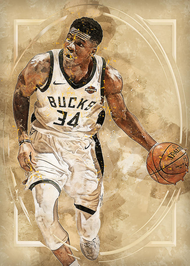 Player Art Giannis Antetokounmpo Giannisantetokounmpo Giannis 