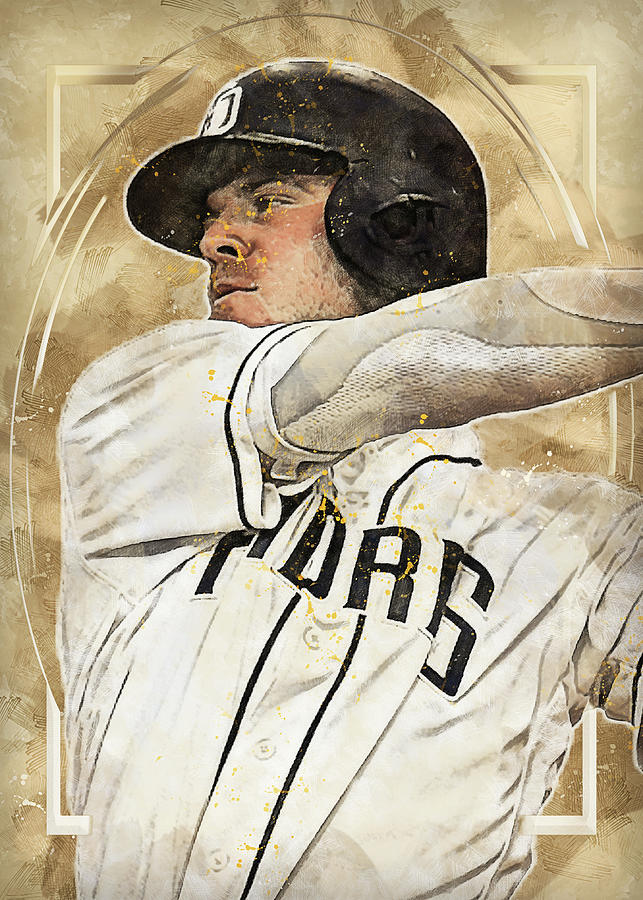 Baseball Wilmyers Wil Myers Wil Myers San Diego Padres Sandiegopadres  Canvas Print / Canvas Art by Wrenn Huber - Fine Art America