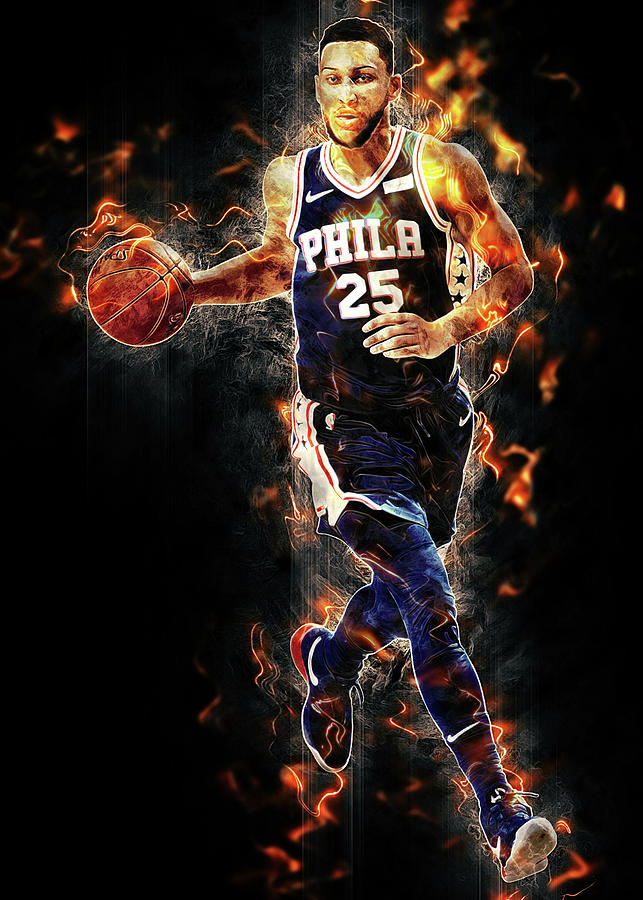 Player Philadelphia 76Ers Player Ben Simmons Bensimmons Ben Simmons ...