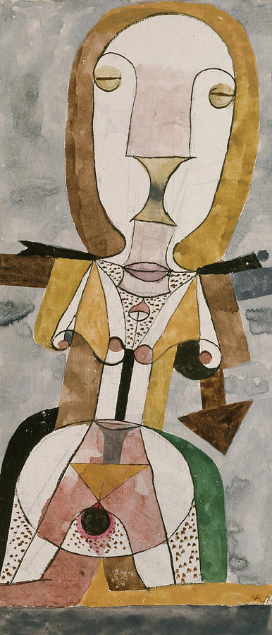 Paul Klee Painting - Popular Wall-Painting #4 by Paul Klee