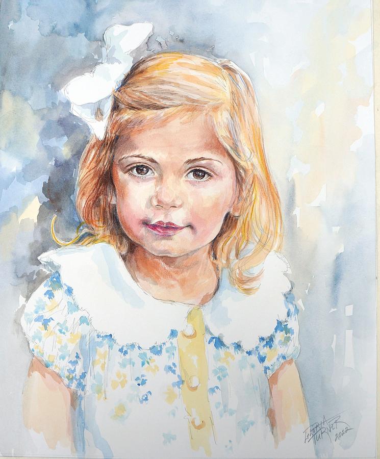 Portrait Painting by Gloria Turner - Fine Art America