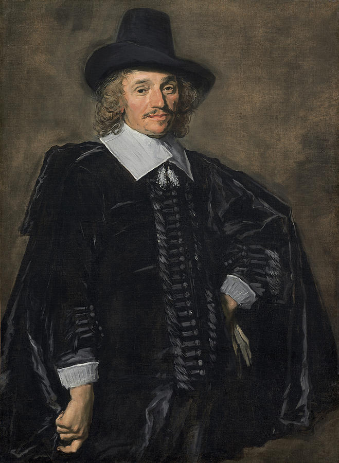 Portrait of a Gentleman #4 Painting by Frans Hals