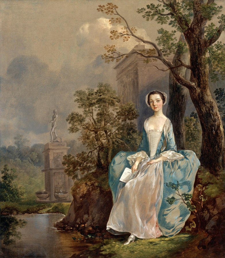 Portrait of a Woman #4 Painting by Thomas Gainsborough