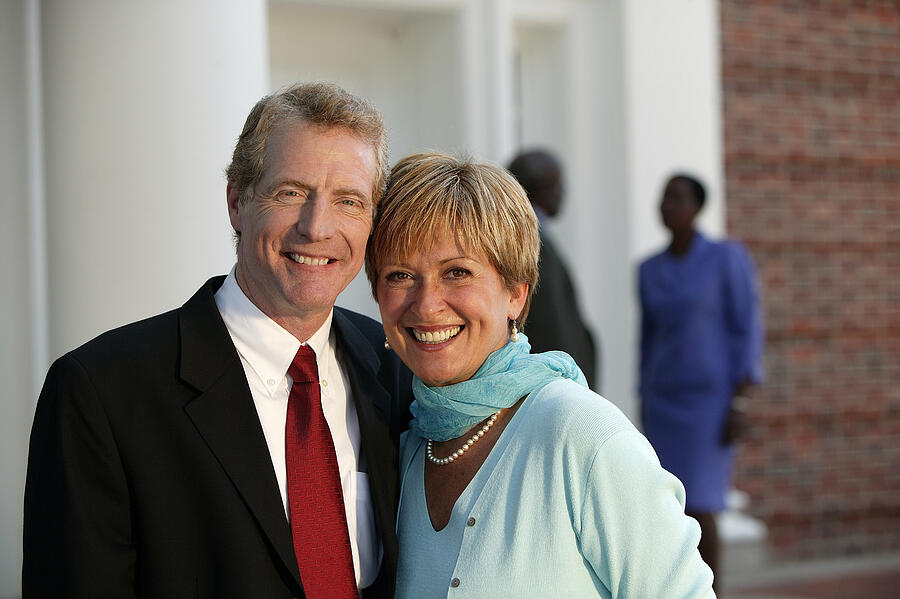 Portrait of couple #4 Photograph by Comstock Images