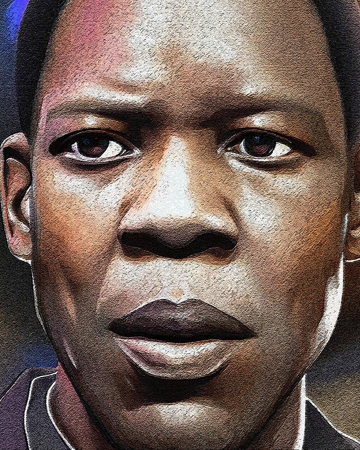 Realistic Portrait Of John Coltrane Digital Art by Edgar Dorice - Pixels