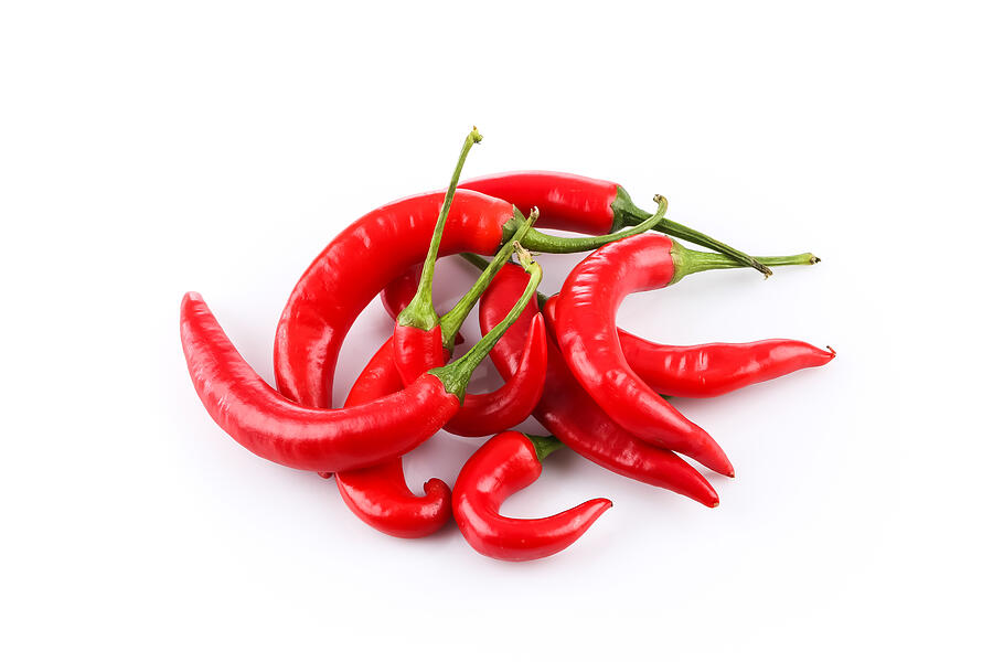 Red chili pepper #4 Photograph by R.Tsubin