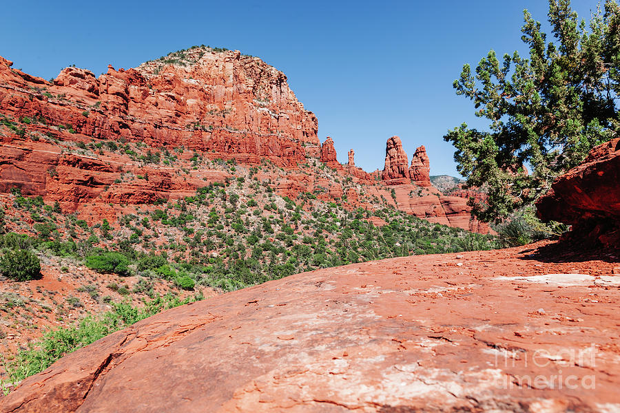 Red rock formations in Sedona, Arizona, USA. #4 Photograph by Michal Bednarek