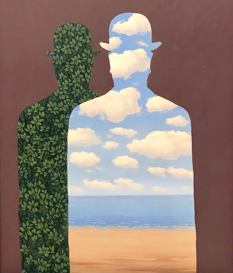 Rene Magritte Paintings Painting by Mama Ousliman - Fine Art America