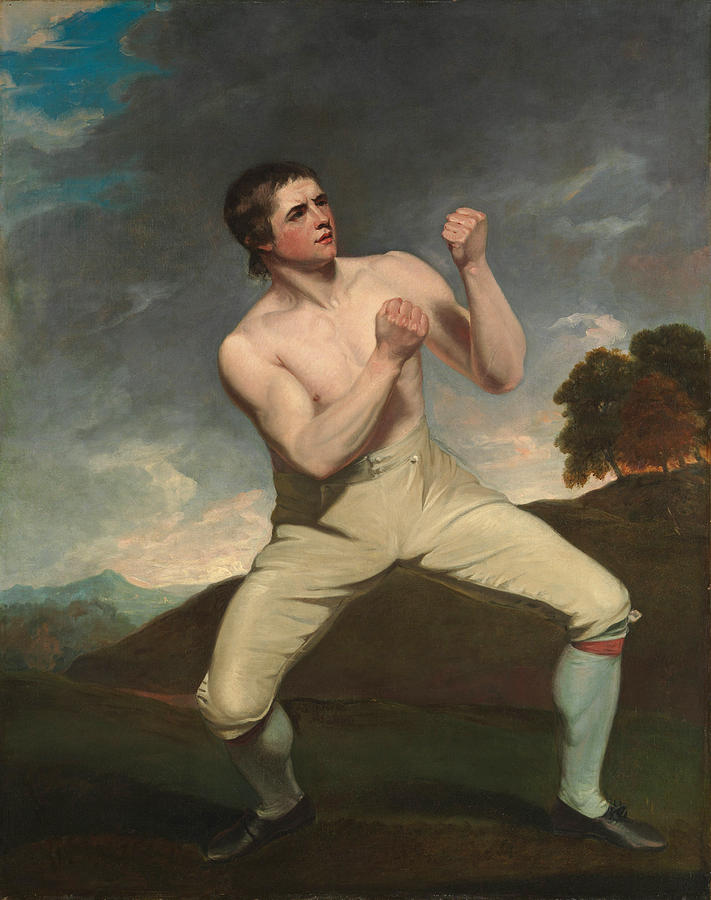 Richard Humphreys, the Boxer #6 Painting by John Hoppner