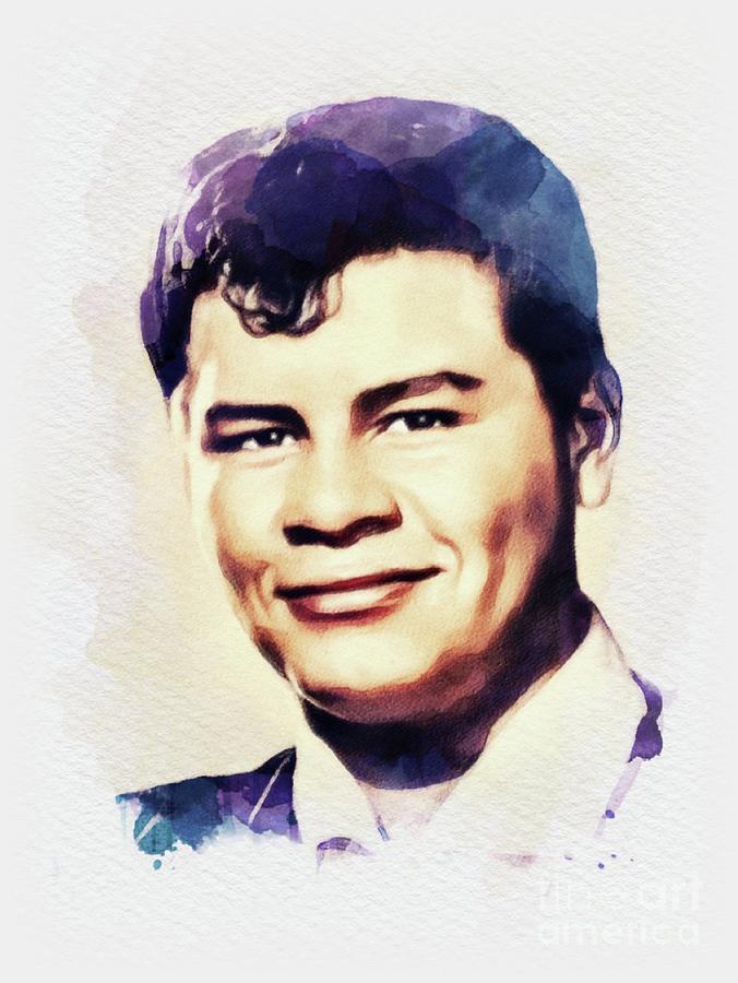 Ritchie Valens, Music Legend #4 Painting by Esoterica Art Agency