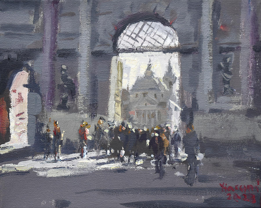 Rome #4 Painting by Ylli Haruni