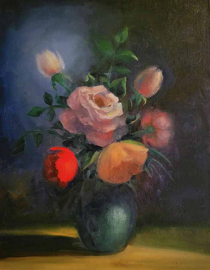 Rose Painting - Roses #5 by Alena De Ploti