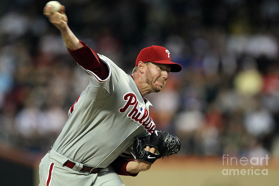 Roy Halladay Photograph by Jim Mcisaac