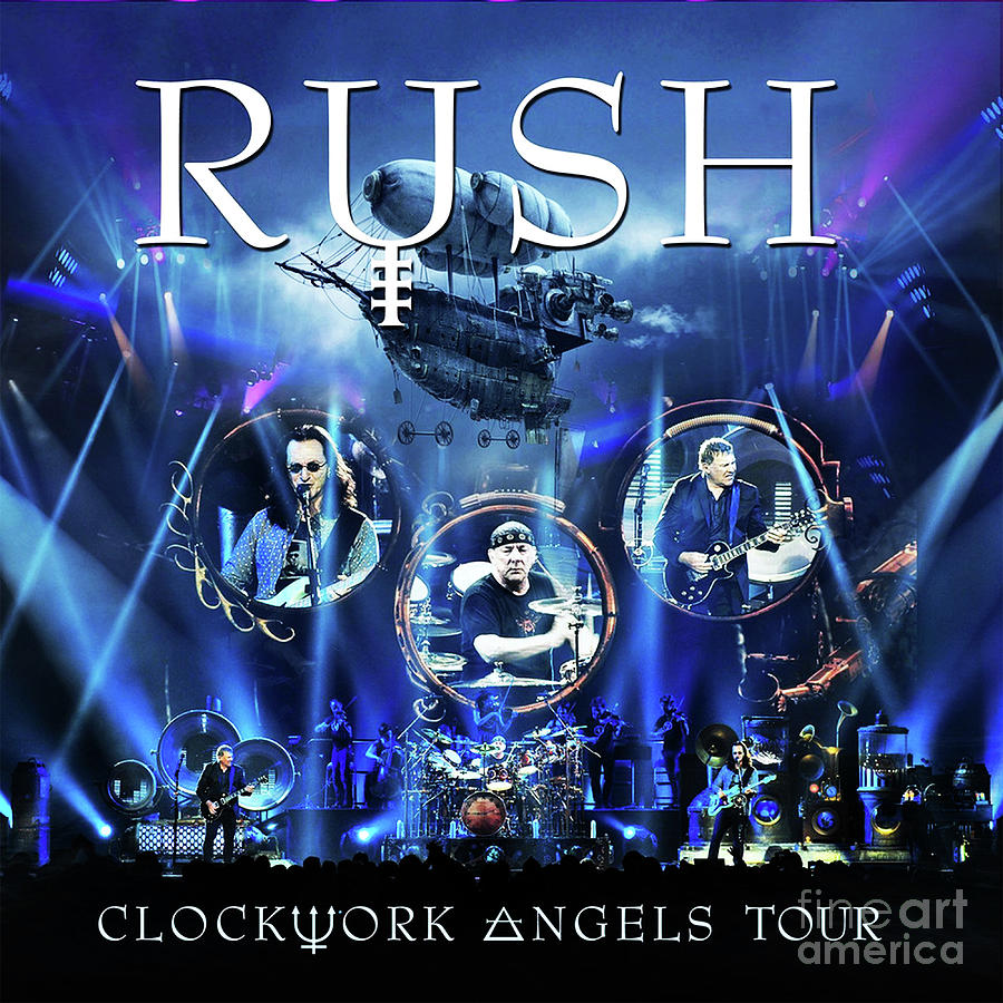 Rush Band Digital Art by Danilo