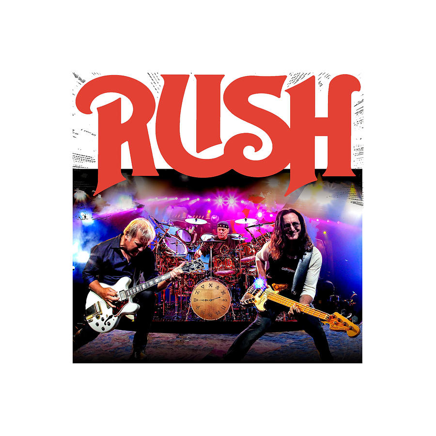 Rush band Digital Art by Irenalaso Vadic - Fine Art America