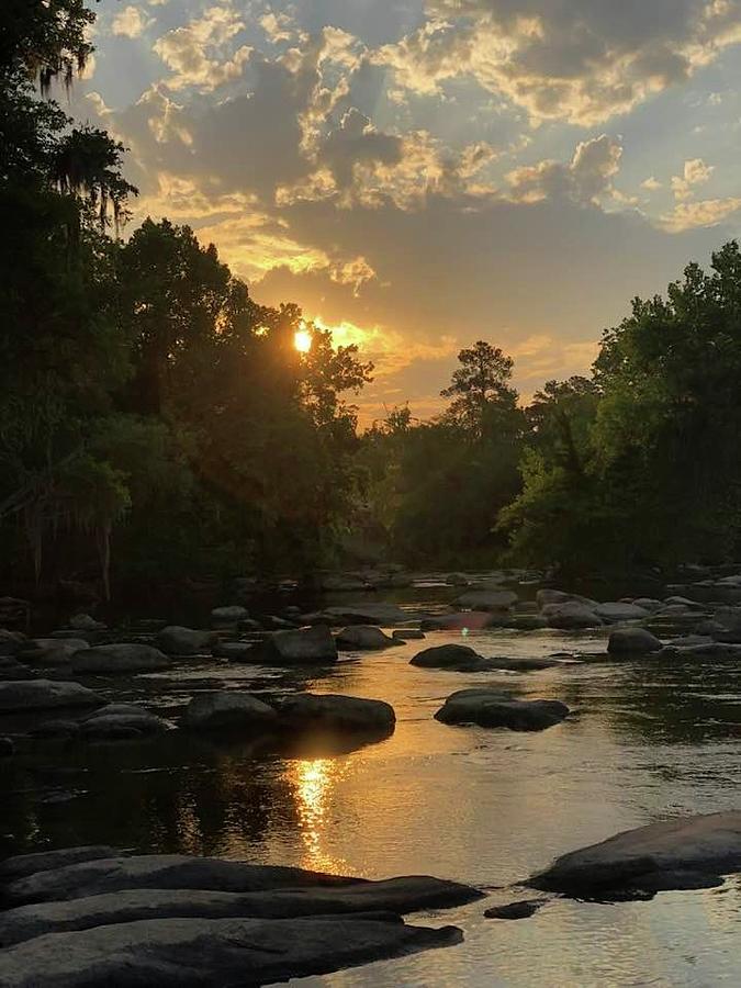 Saluda River sunrise Photograph by Chip Slaughter | Fine Art America